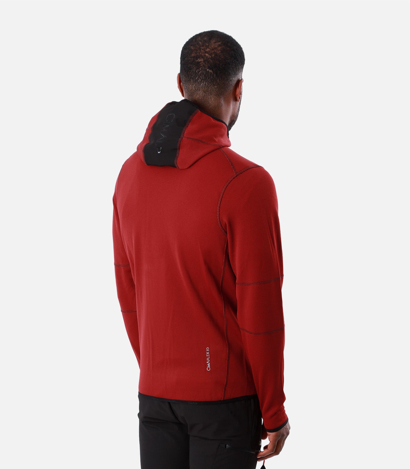 cimalp-jorasse-2-h-polaire-homme-rouge-chaude image 4