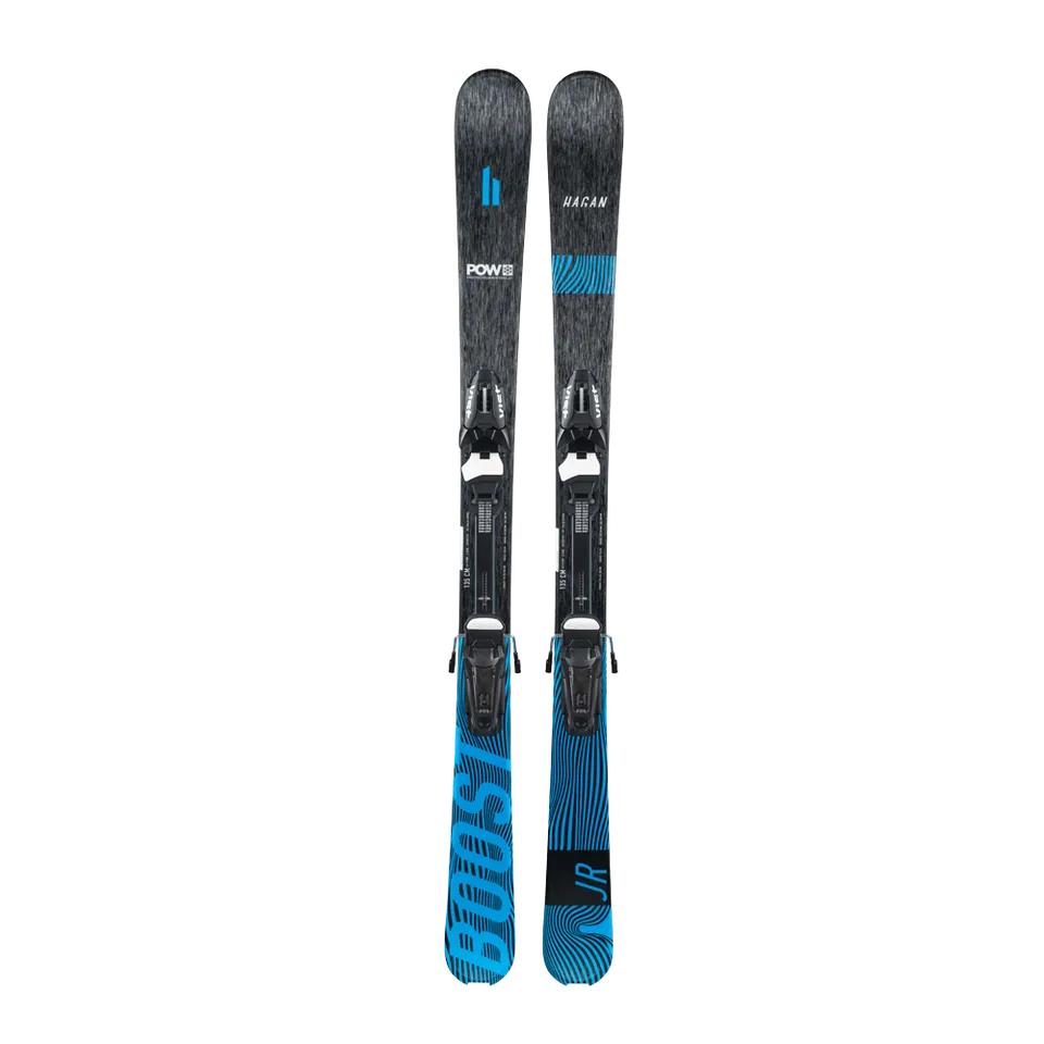 hagan-boost-jr-x-pow-set-ski-enfant-vj75-adaptateur image 1