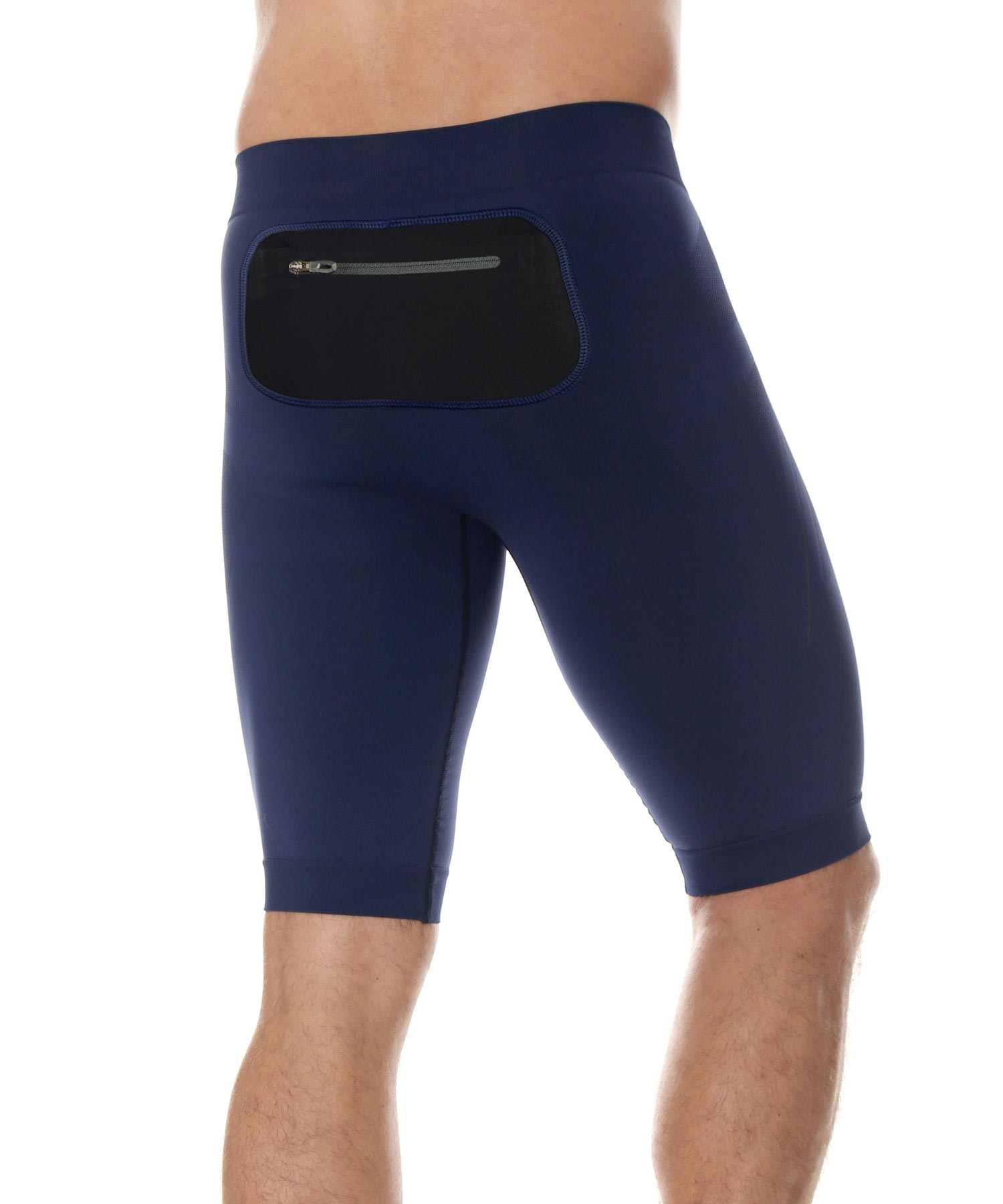 brubeck-athletic-running-force-short-homme-noir-poche image 6