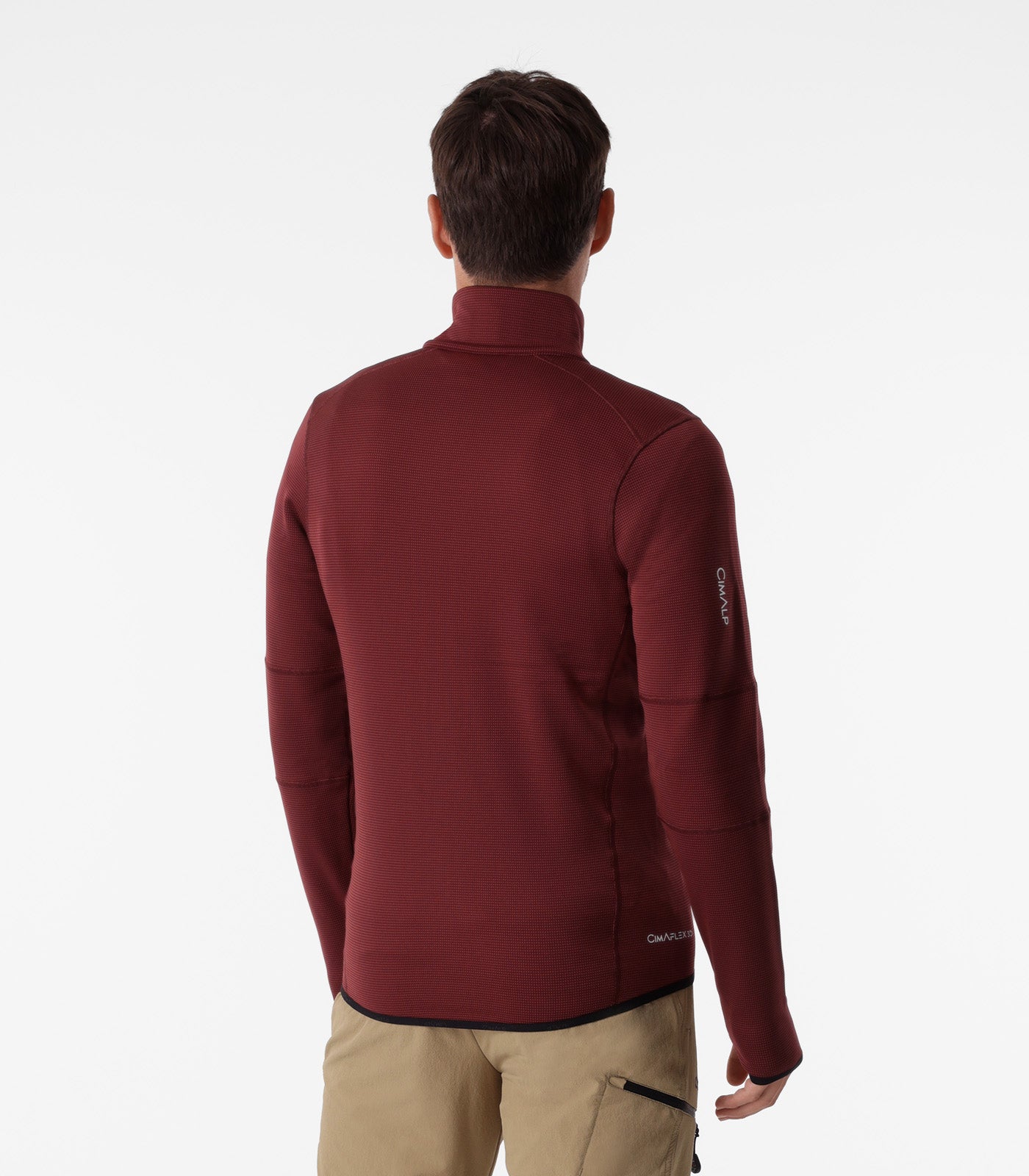 cimalp-brevent-2-h-veste-polaire-homme-noir-stretch image 2