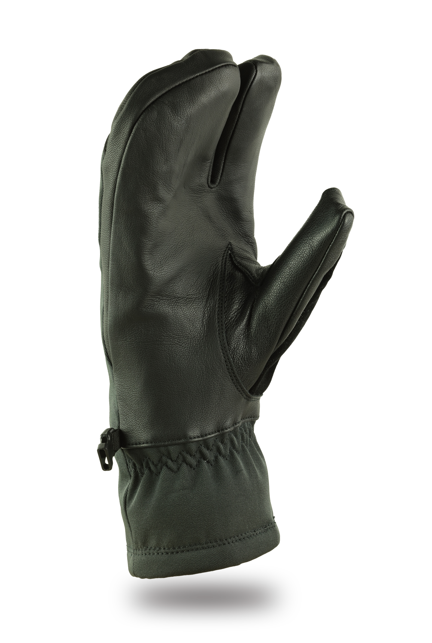 dps-lifestyle-trigger-mitt-gant-ski-noir-cuir image 2