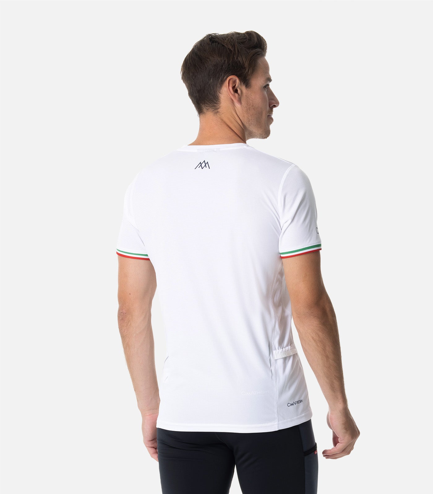 cimalp-italian-montagnard-h-t-shirt-trail-homme-blanc-100g image 4