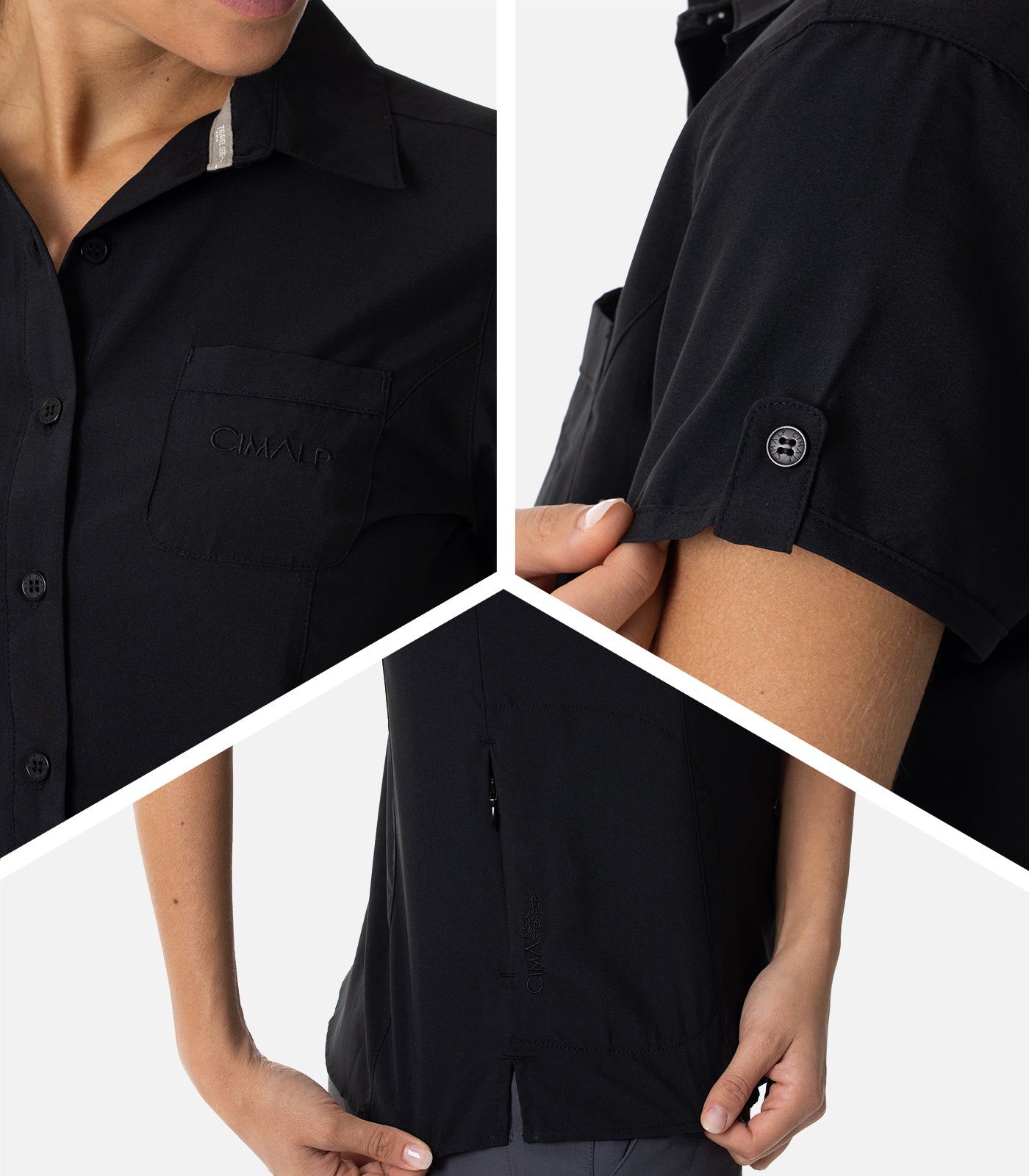 cimalp-annabel-3-chemise-randonn-e-femme-anthracite-anti-insectes image 5