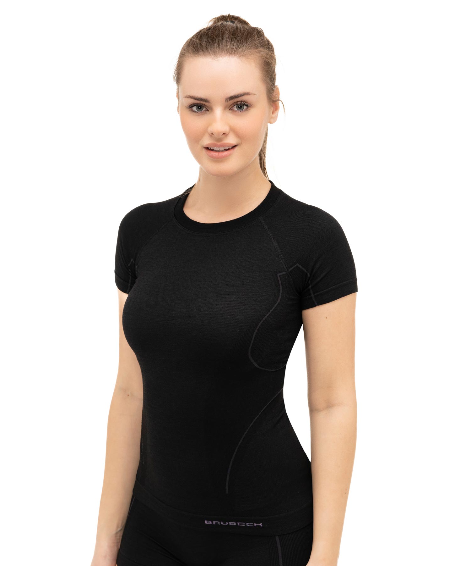 brubeck-active-wool-t-shirt-femme-merinos-manches-courtes image 4