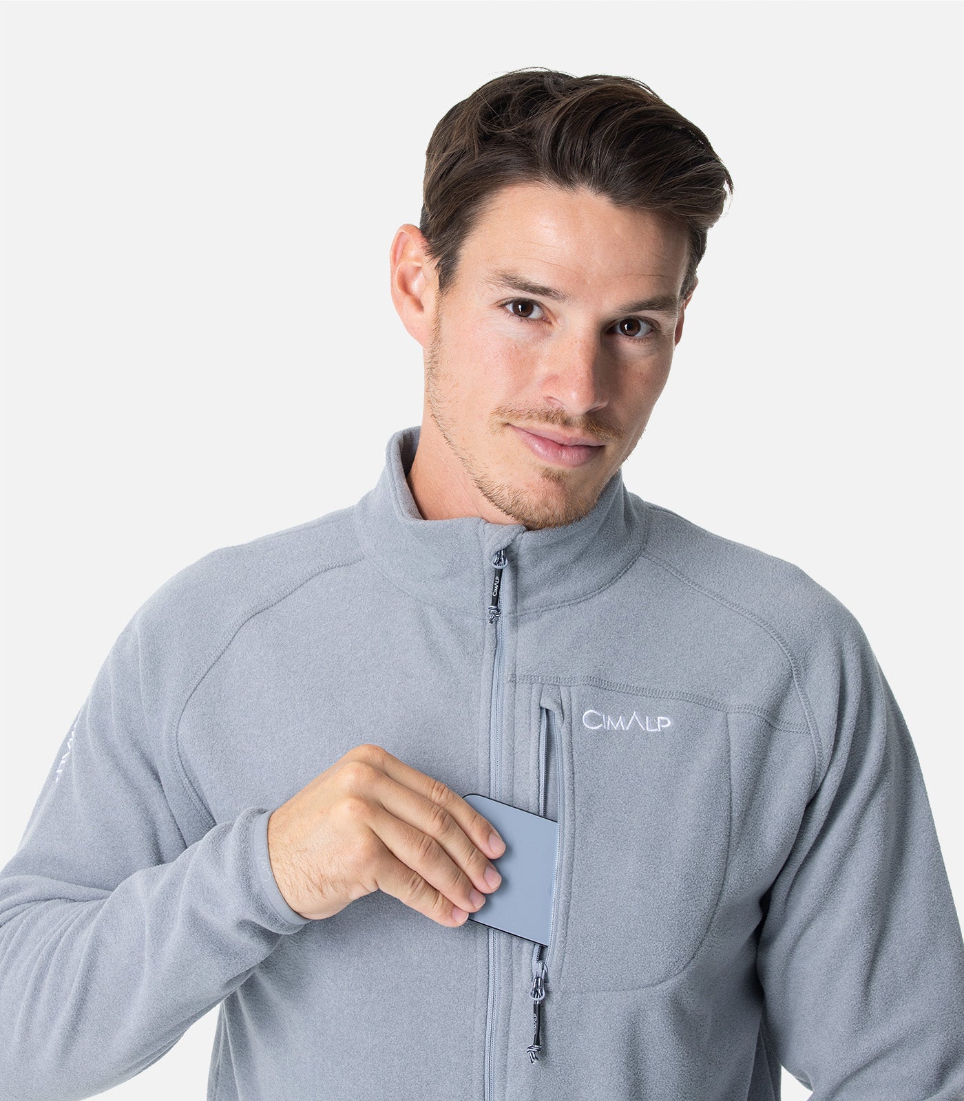 cimalp-artic-5-h-veste-polaire-homme-bleu-canard-chaude image 6