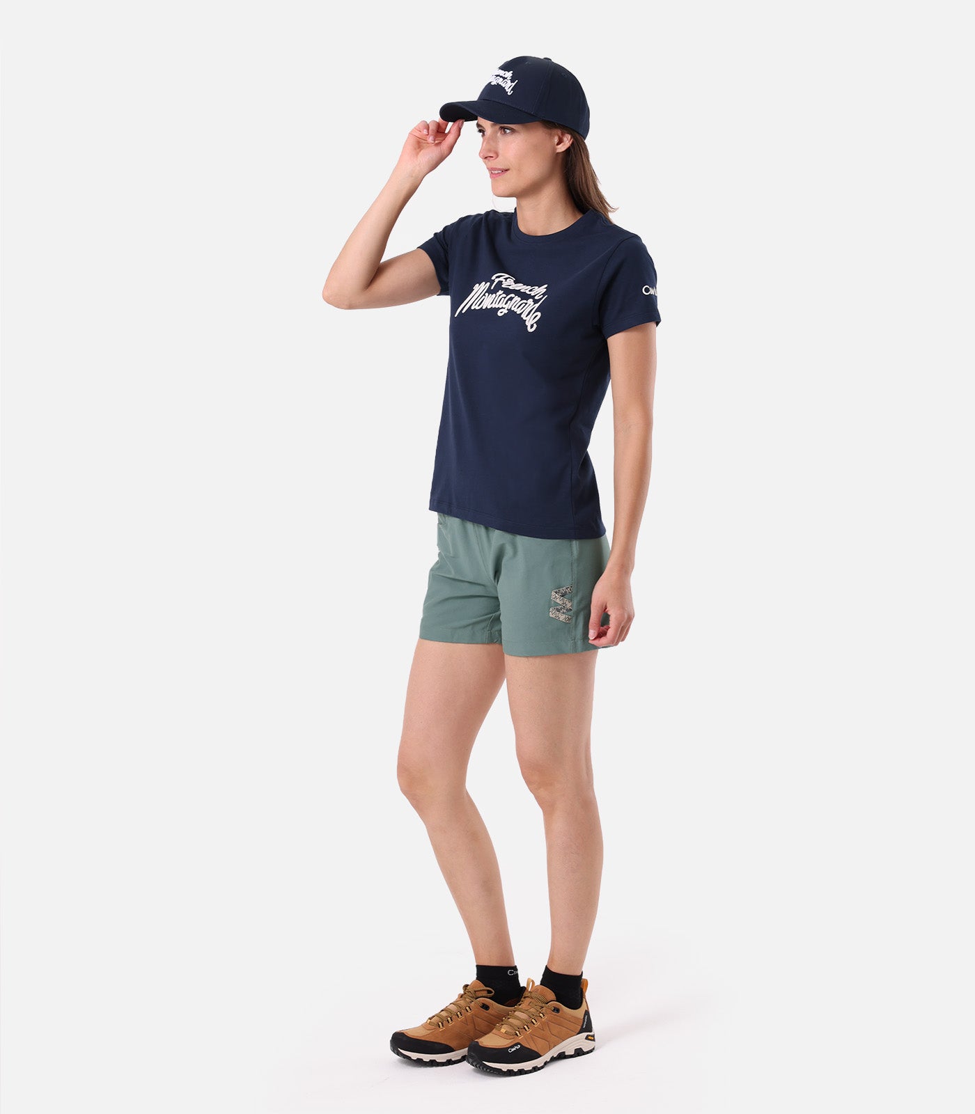 cimalp-ossau-f-short-escalade-femme-bleu-stretch-r-sistant image 2