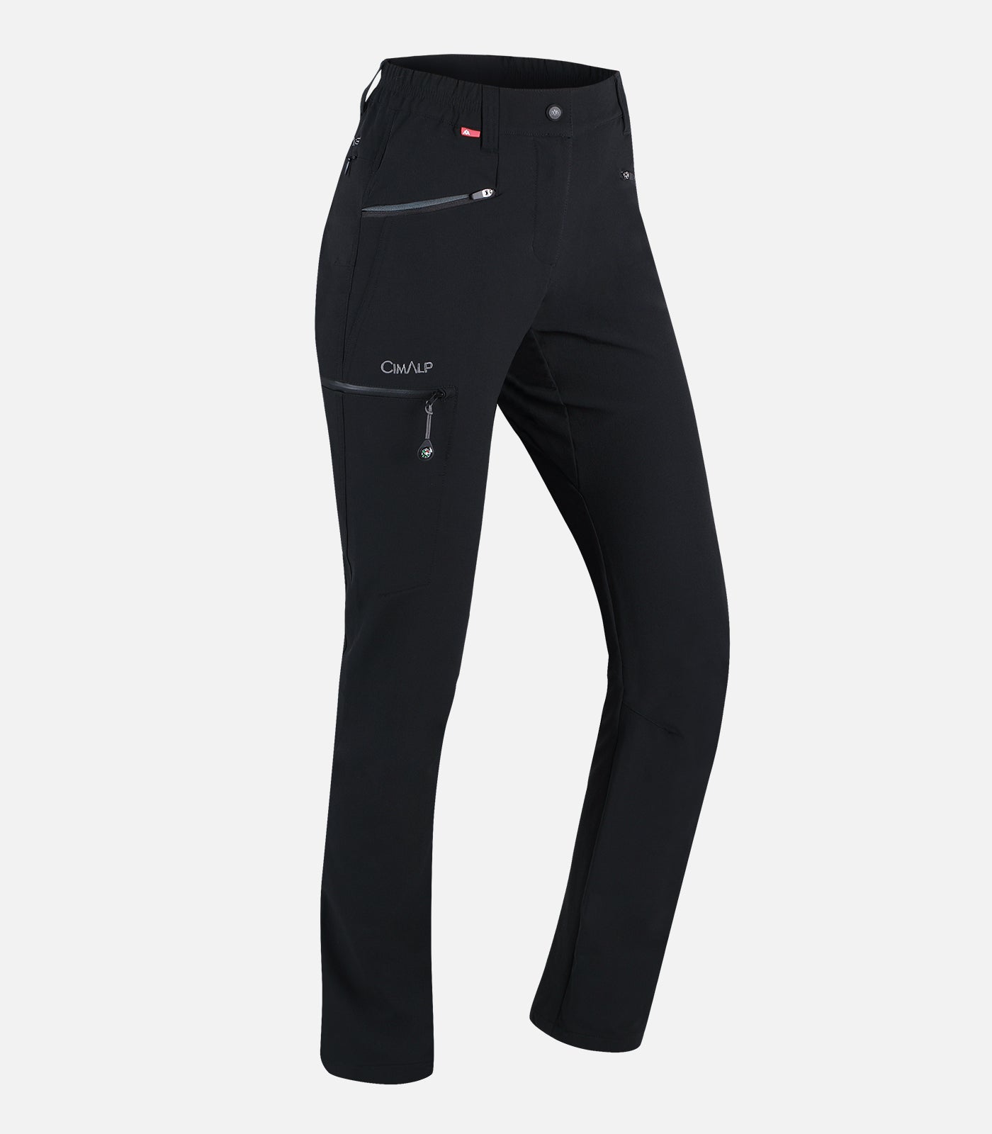cimalp-balmaz-f-pantalon-randonn-e-marron-xs-stretch image 2