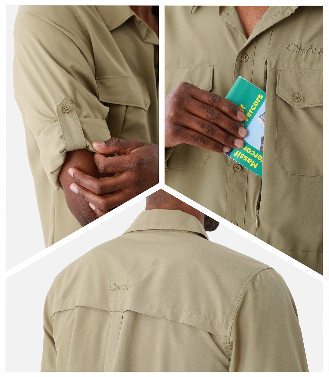 cimalp-acapulco-4-h-chemise-rando-homme-beige-m-anti-moustique image 5