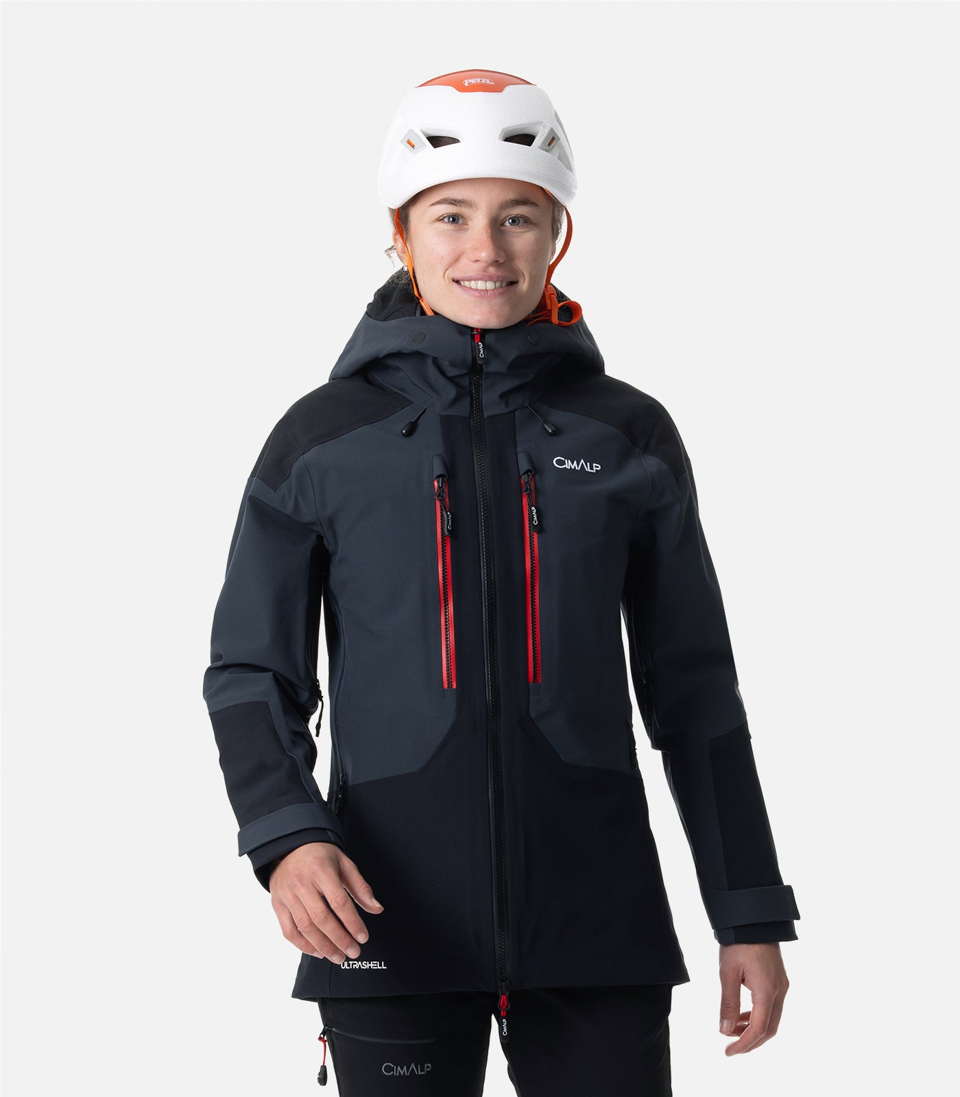 cimalp-guide-pro-veste-alpinisme-femme-noir-gris image 8