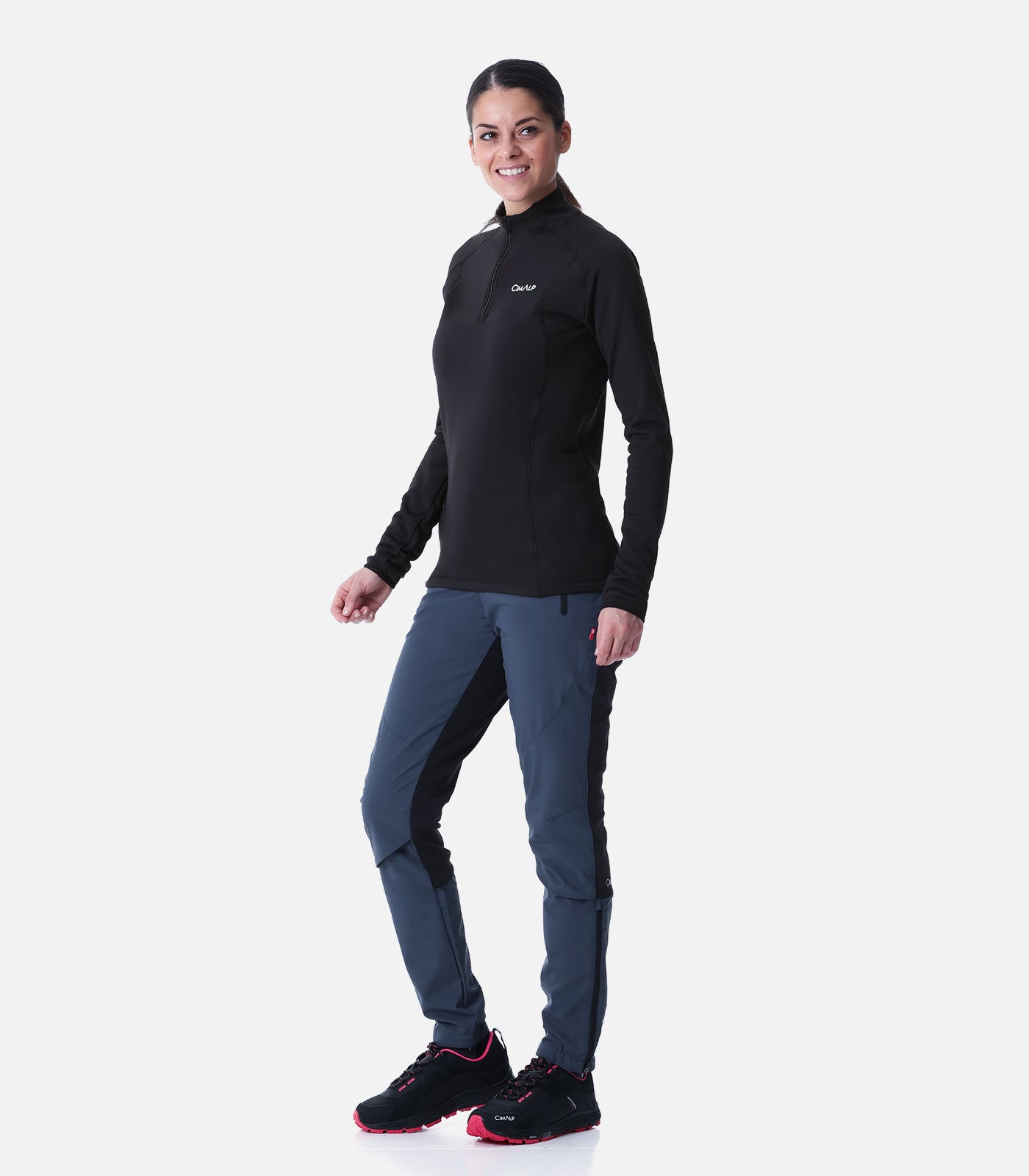 cimalp-armet-2-f-veste-polaire-femme-bleu-canard image 3