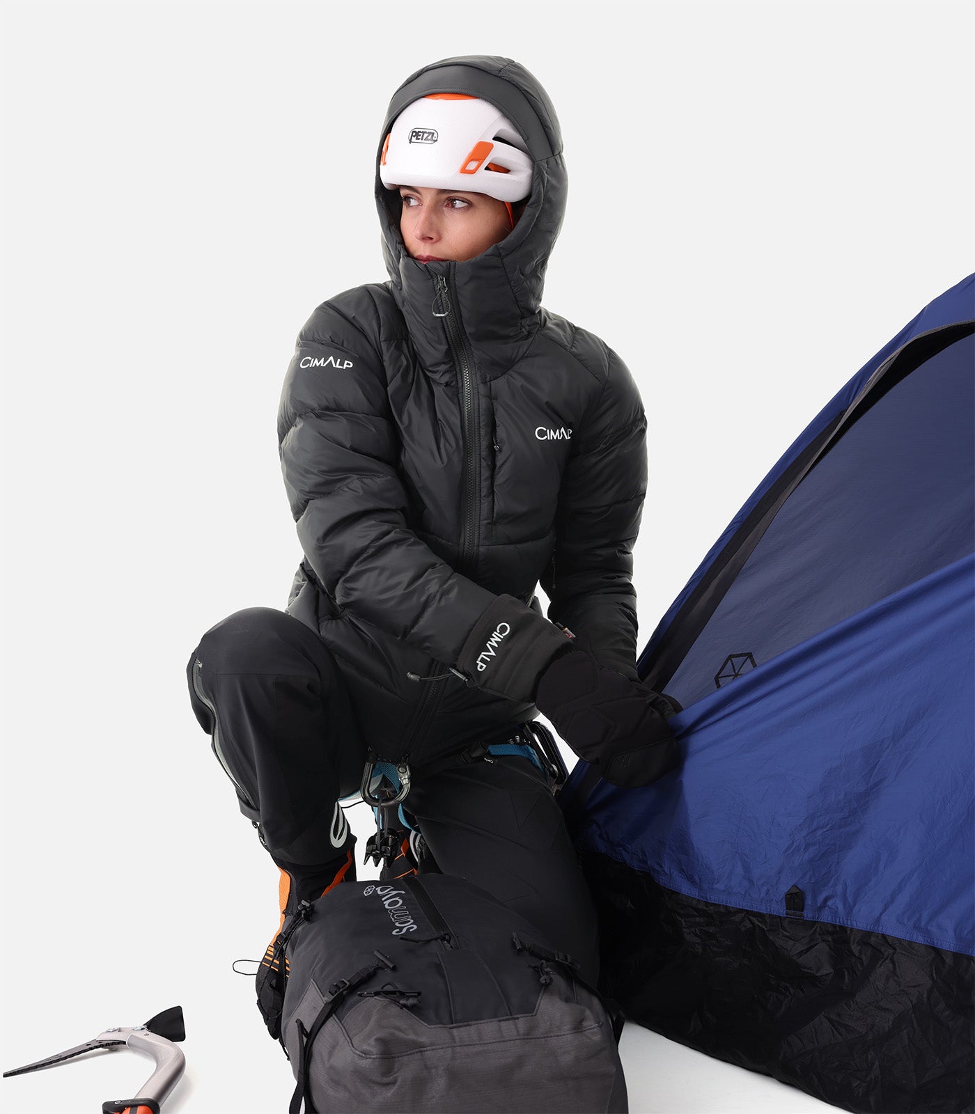 cimalp-khumbu-f-doudoune-femme-violet-plumes-grand-froid image 5