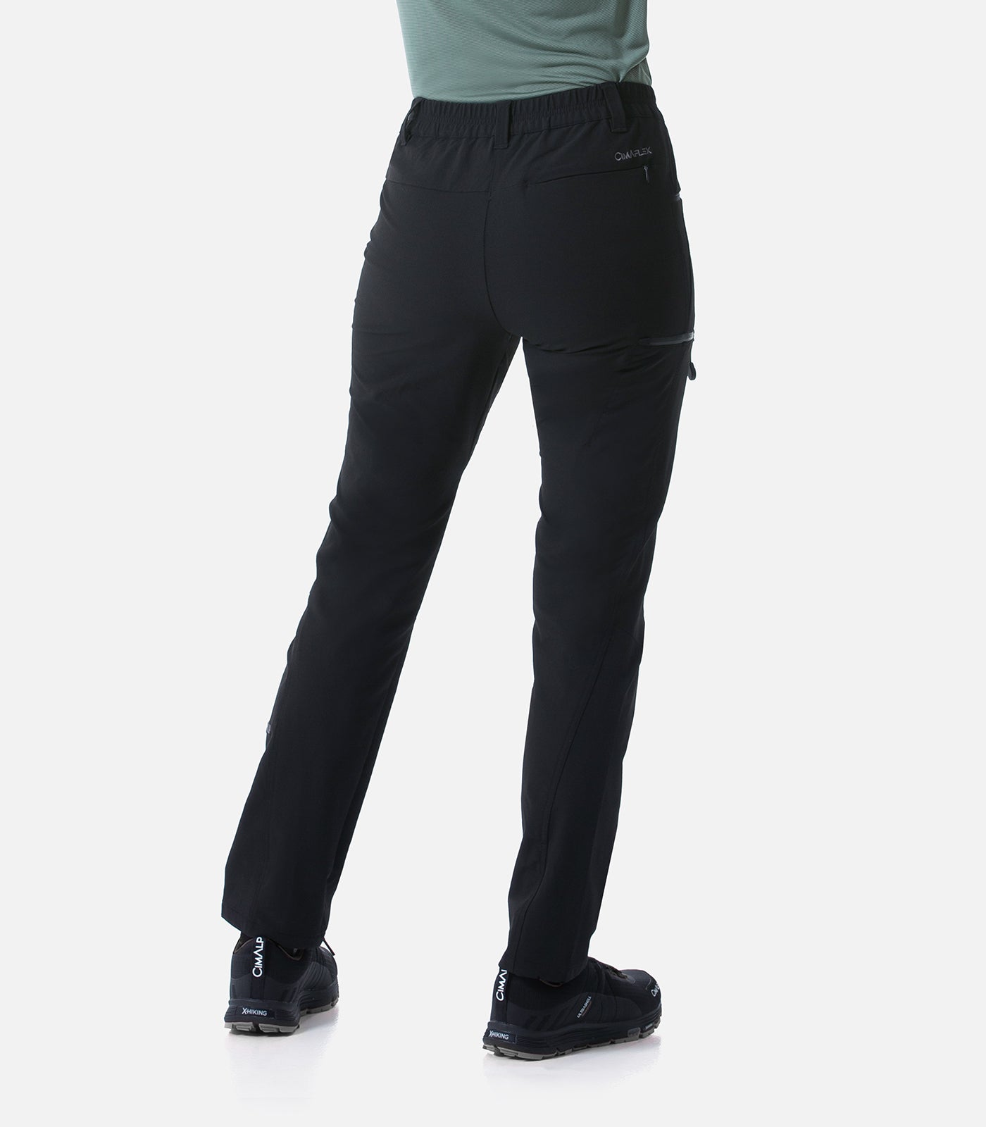 cimalp-balmaz-court-f-pantalon-randonn-e-femme-noir-taille-courte image 4
