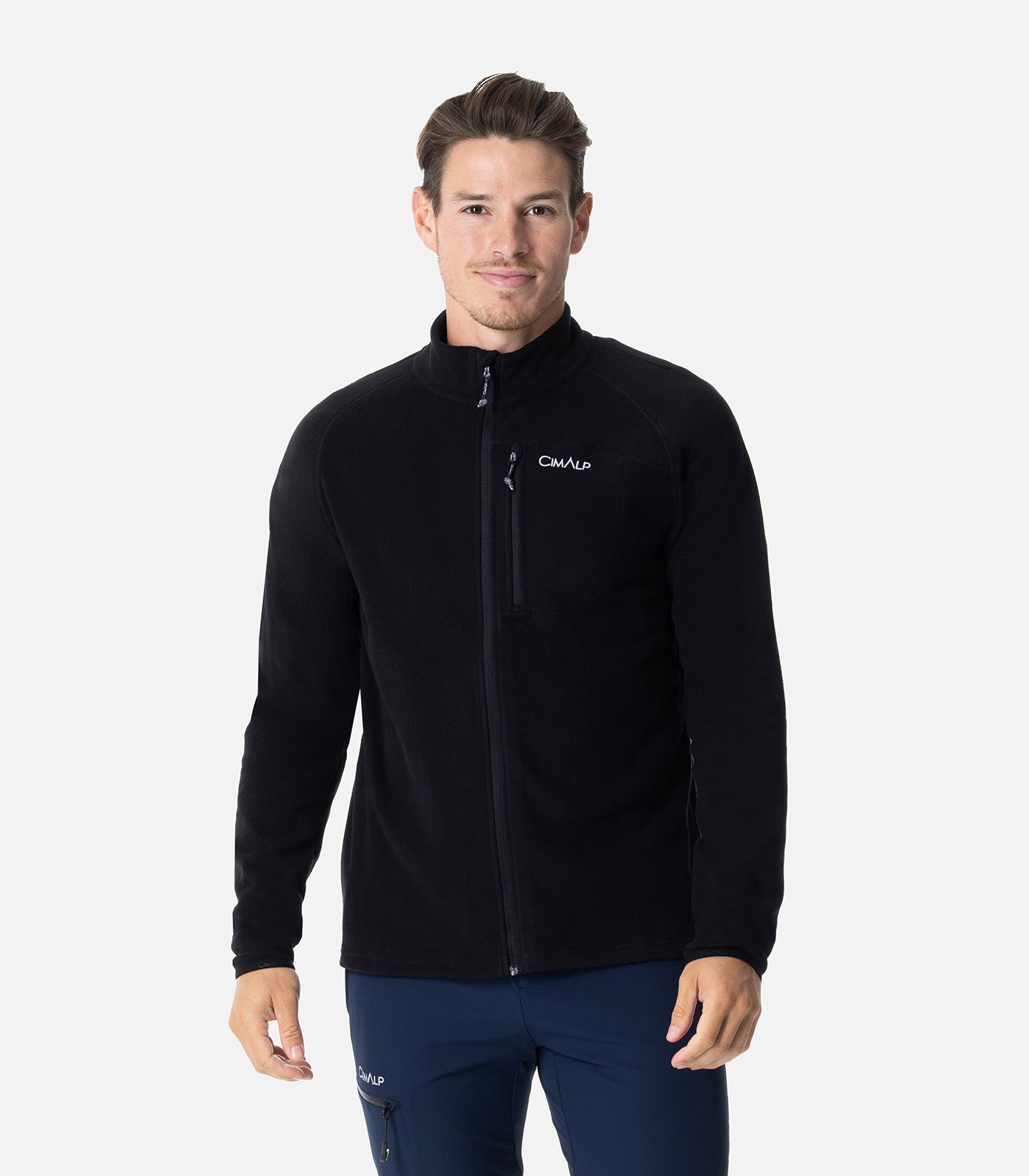 cimalp-artic-5-h-veste-polaire-homme-bleu-canard-chaude image 8