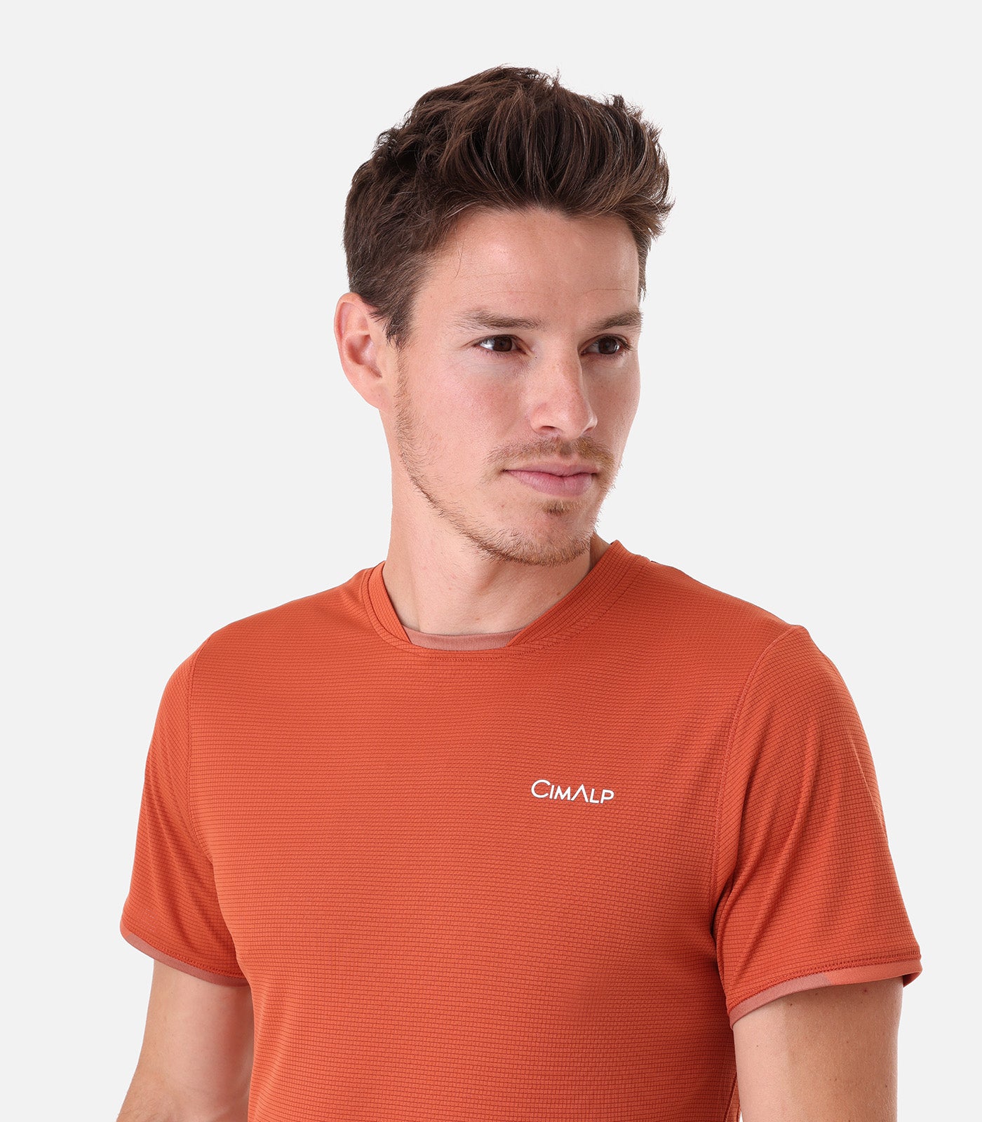 cimalp-bauges-3-h-t-shirt-trail-homme-rouge-respirant-s-chage-rapide image 5