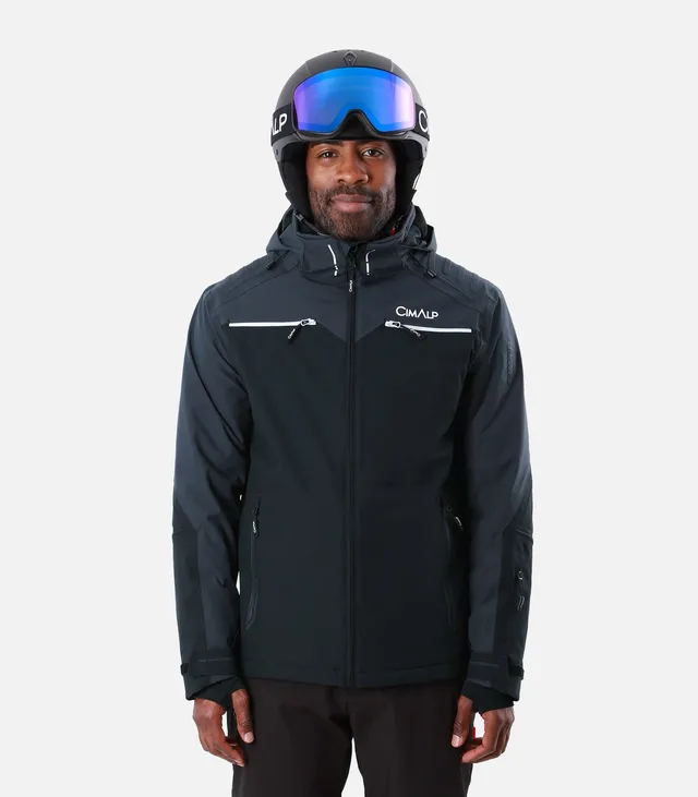 cimalp-sarennes-h-veste-ski-homme-noire-stretch image 1