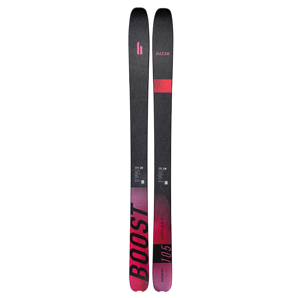 hagan-boost-105-ski-de-randonn-e-freeride-patin-105-mm image 1