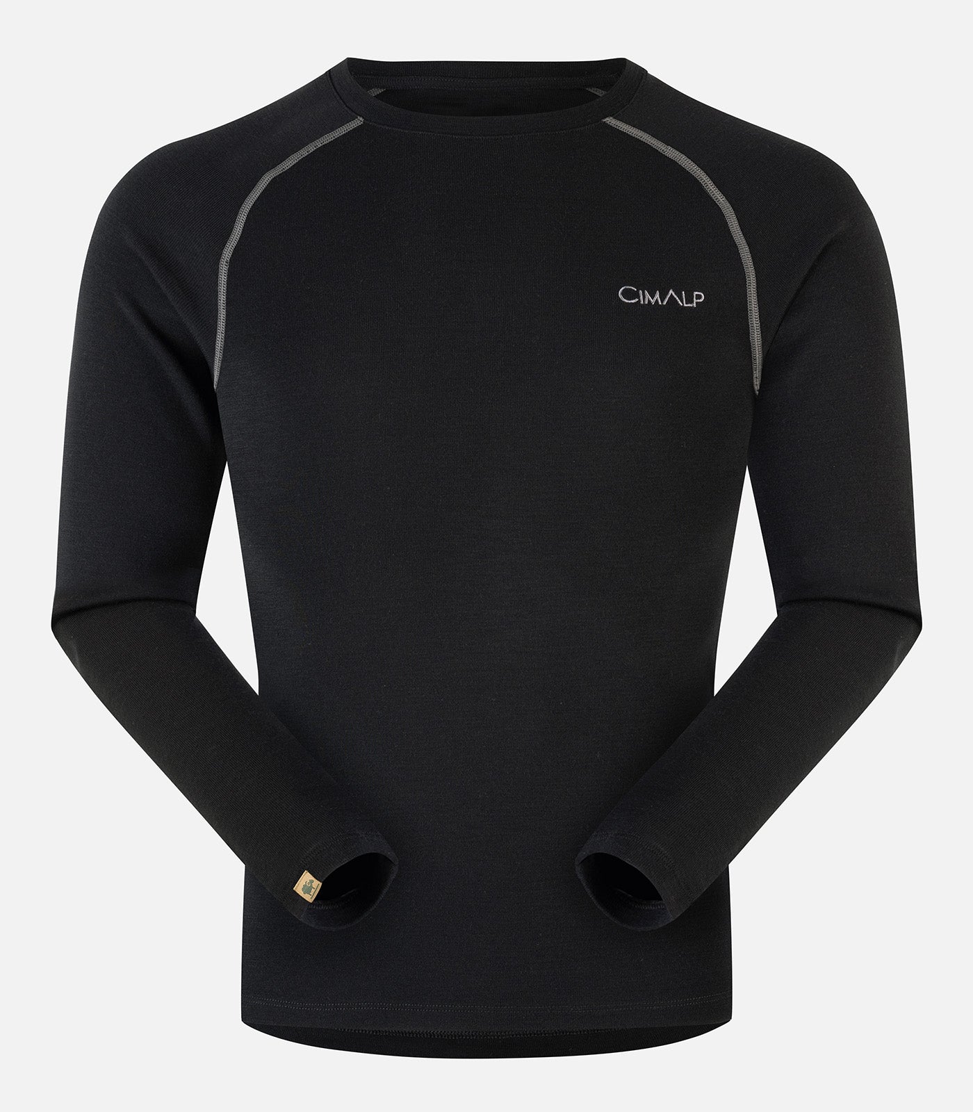 cimalp-wool-top-240-h-sous-v-tement-homme-noir-grand-froid image 7
