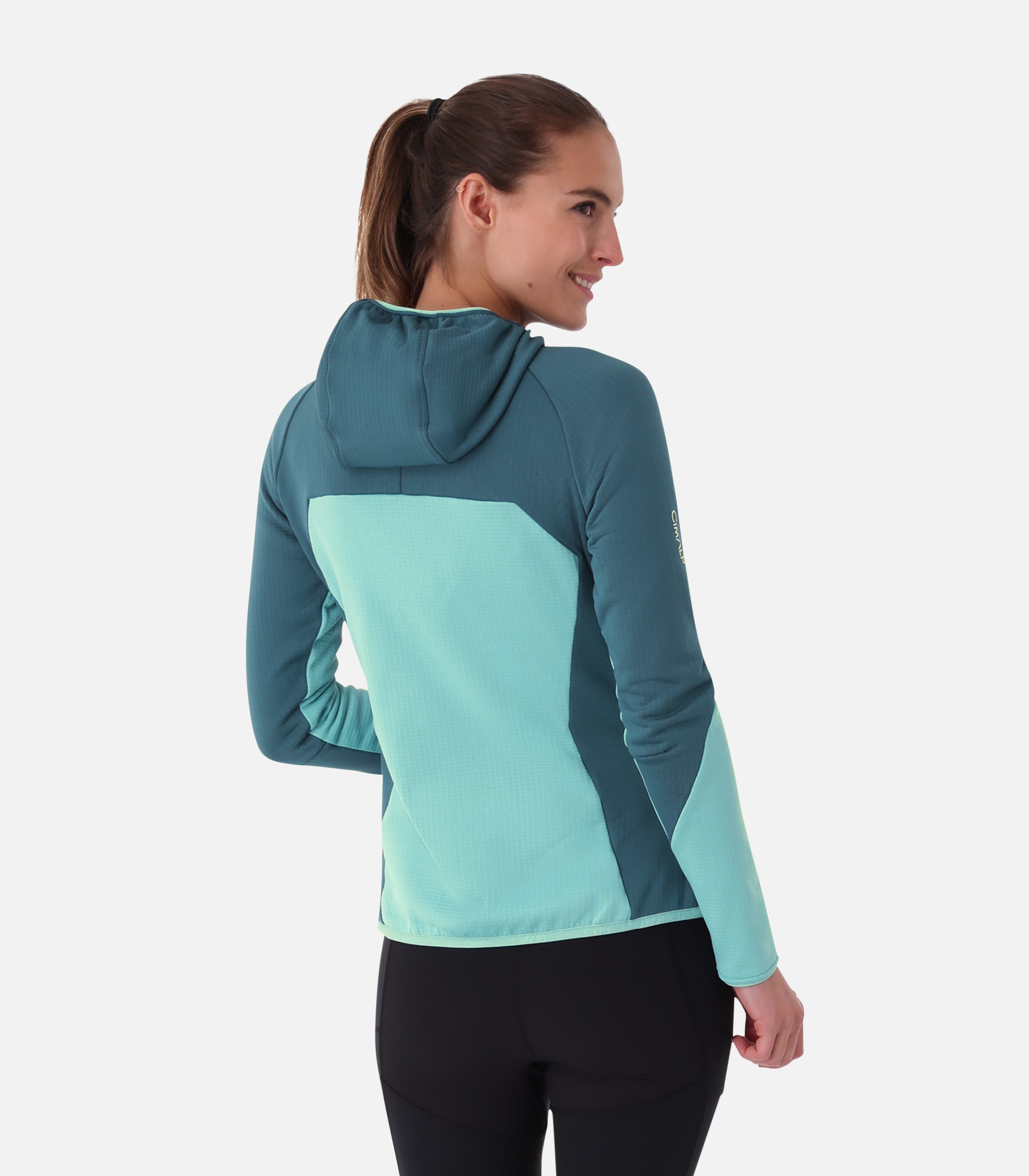 cimalp-torre-polaire-femme-turquoise-seconde-couche image 4
