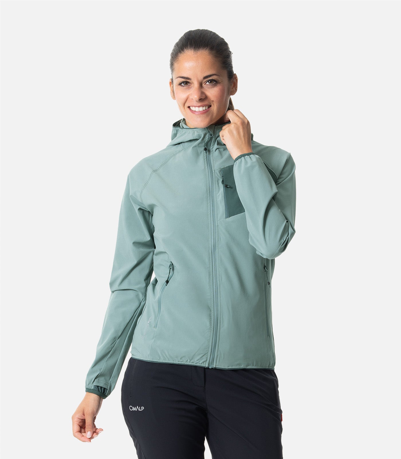 cimalp-cedera-2-f-veste-softshell-femme-bleu-coupe-vent image 1