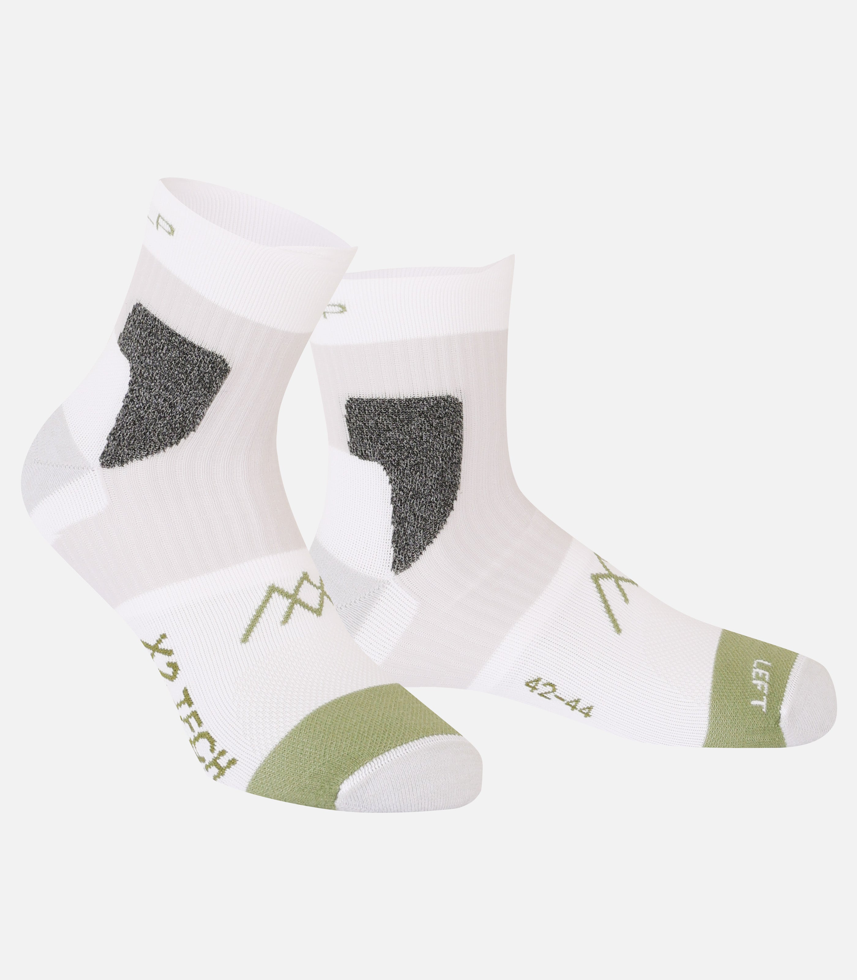 cimalp-x2-mid-chaussettes-randonn-e-anti-ampoules-gris image 1