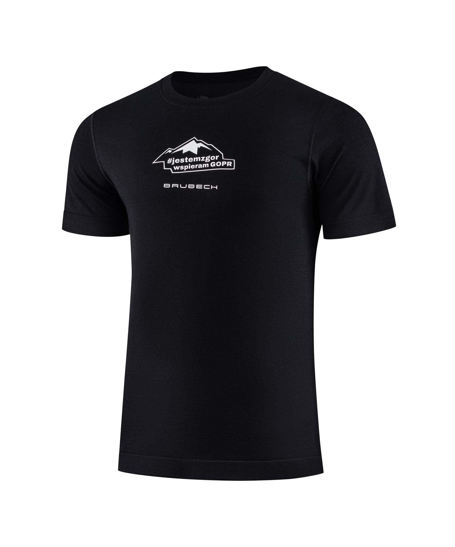brubeck-outdoor-wool-pro-gopr-t-shirt-homme-merinos-manches-courtes image 1