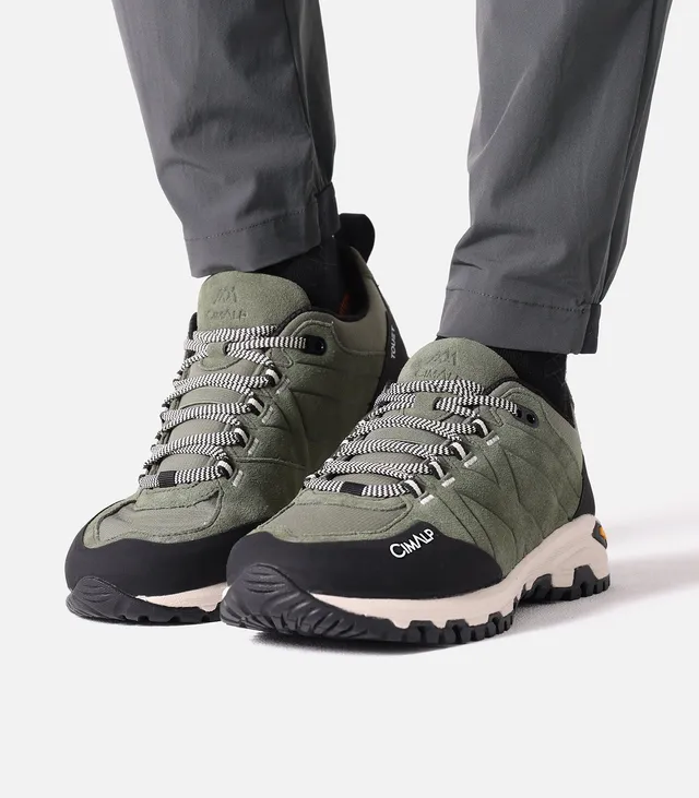 cimalp-touet-h-chaussure-randonn-e-homme-kaki-cuir-durable image 1