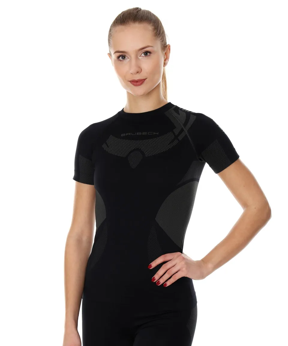 brubeck-dry-t-shirt-thermique-femme-manches-courtes image 1
