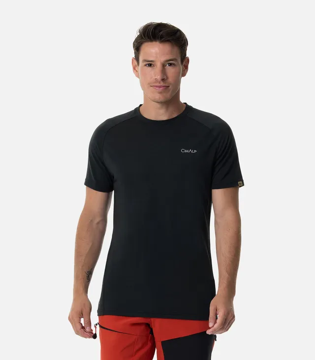 cimalp-clapier-3-h-t-shirt-merinos-homme-sable-respirant image 1