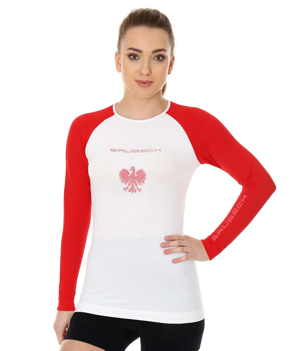 brubeck-3d-husar-pro-t-shirt-sport-femme-manches-longues image 1