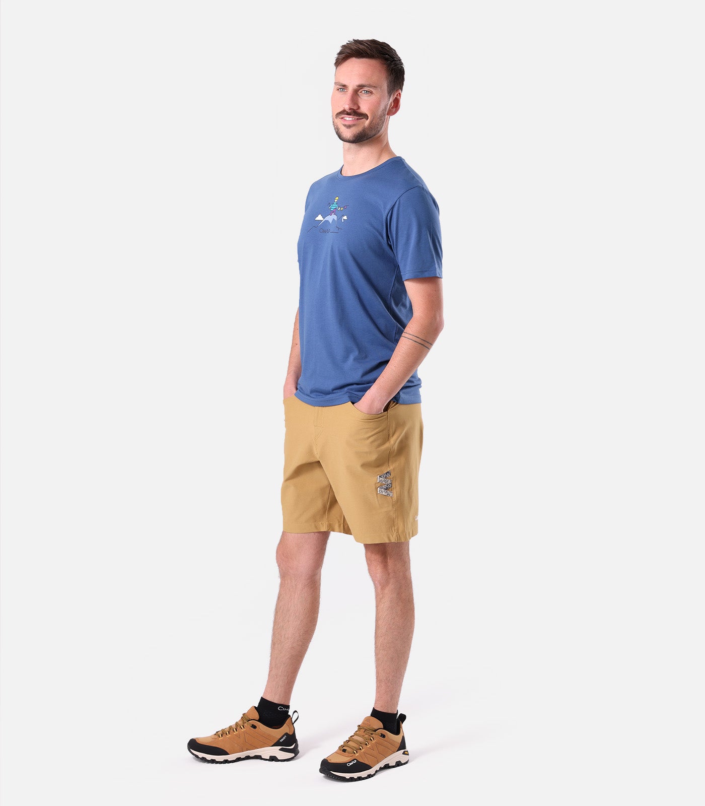 cimalp-alpinist-2-h-t-shirt-rando-homme-bleu image 2