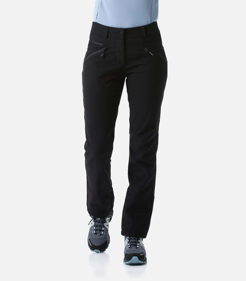 cimalp-quebec-2-f-pantalon-softshell-femme-noir-chaud image 1