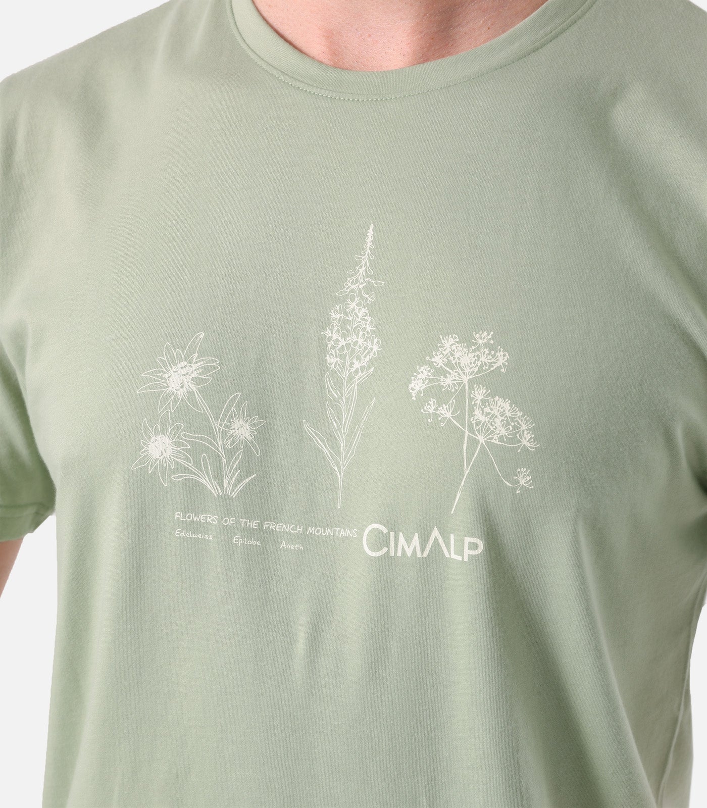 cimalp-herbier-h-t-shirt-randonn-e-homme-kaki-upf30 image 4