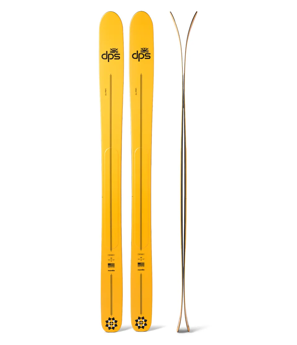 dps-lotus-112-ski-freeride-banana-yellow-178cm image 1
