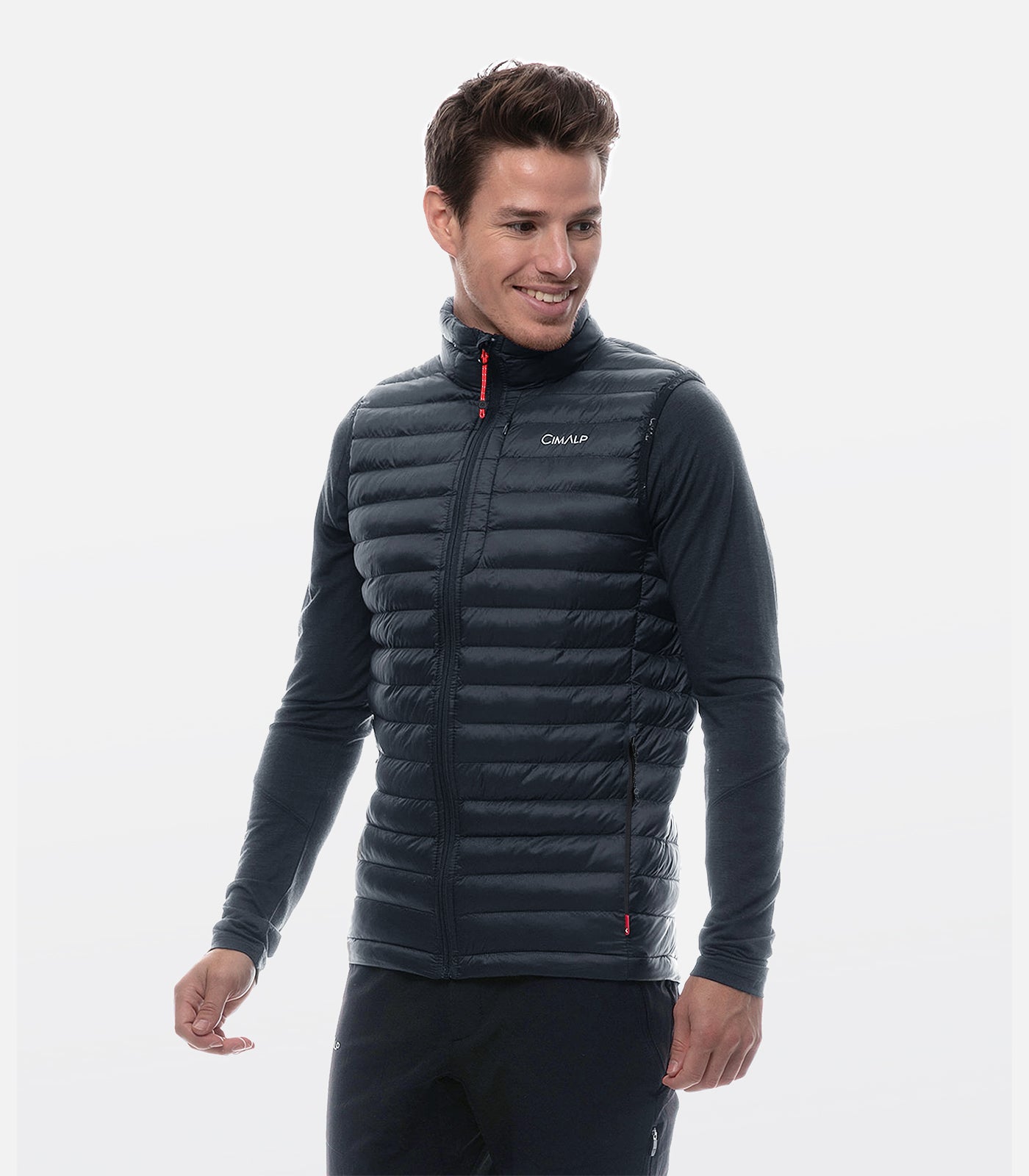 cimalp-velan-h-gilet-doudoune-homme-noir-synth-tique image 1