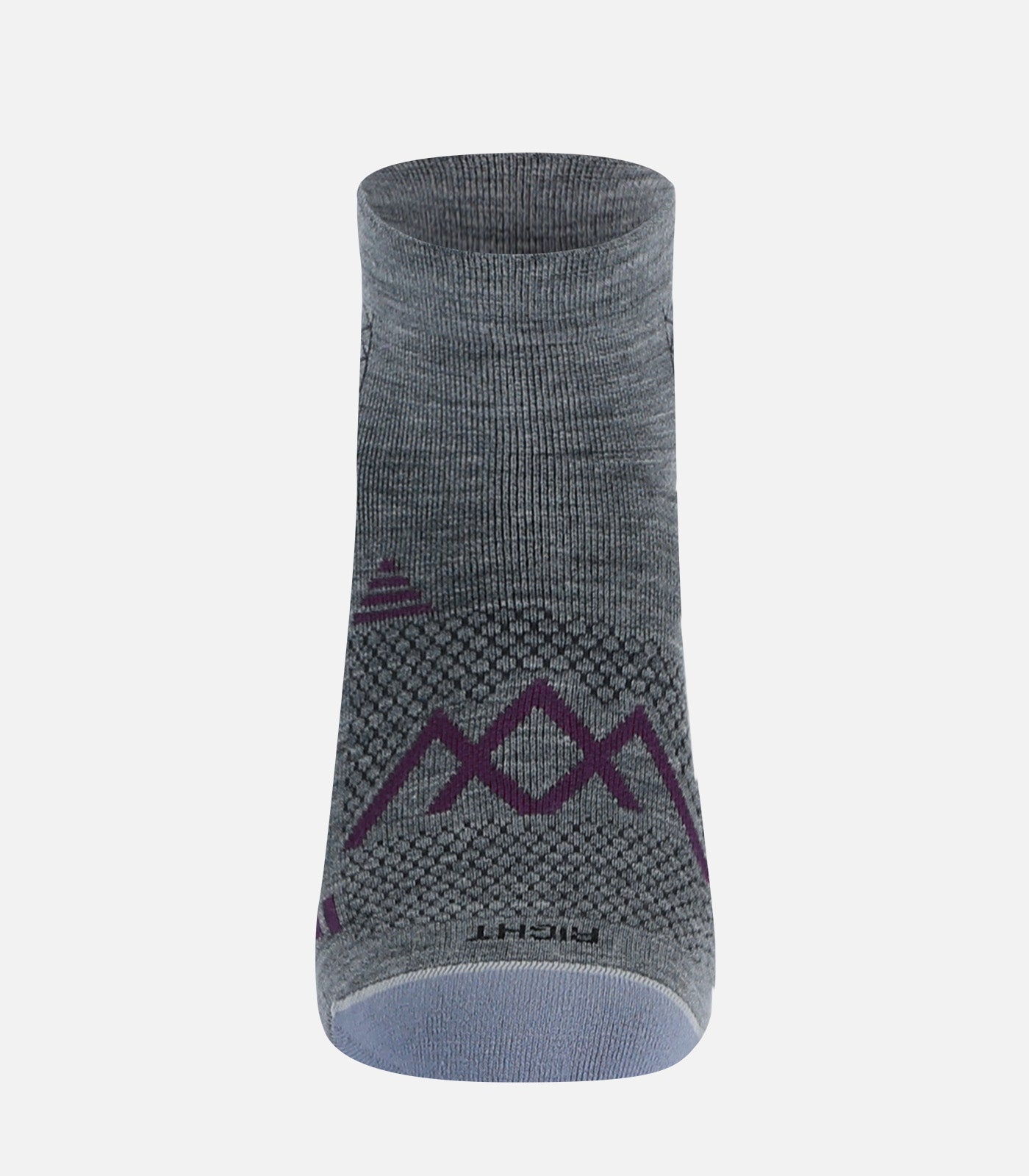 cimalp-run-mid-chaussettes-randonn-e-noir-blanc-merinos image 8