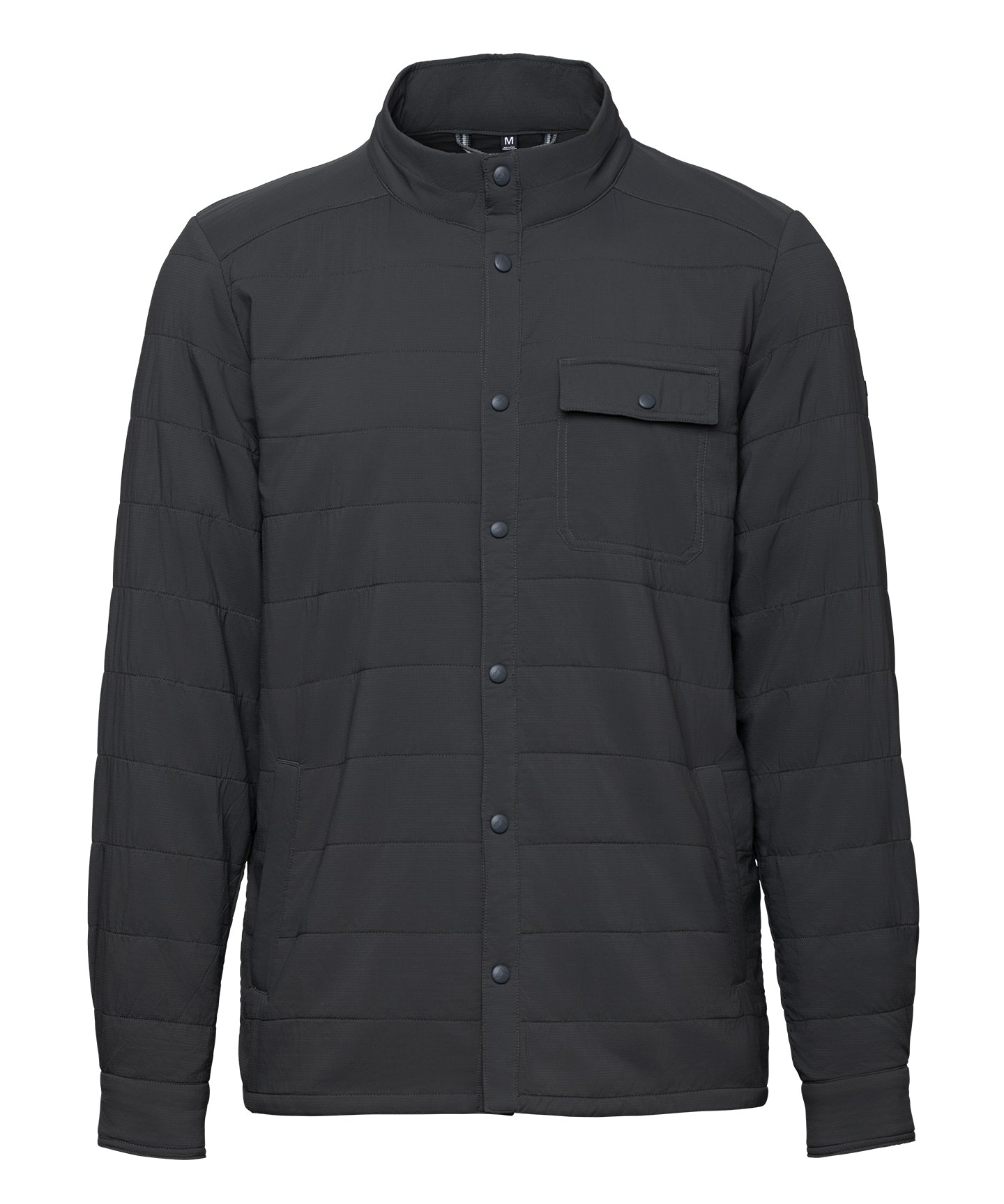 strafe-highlands-surchemise-homme-charcoal-isolation-primaloft image 1