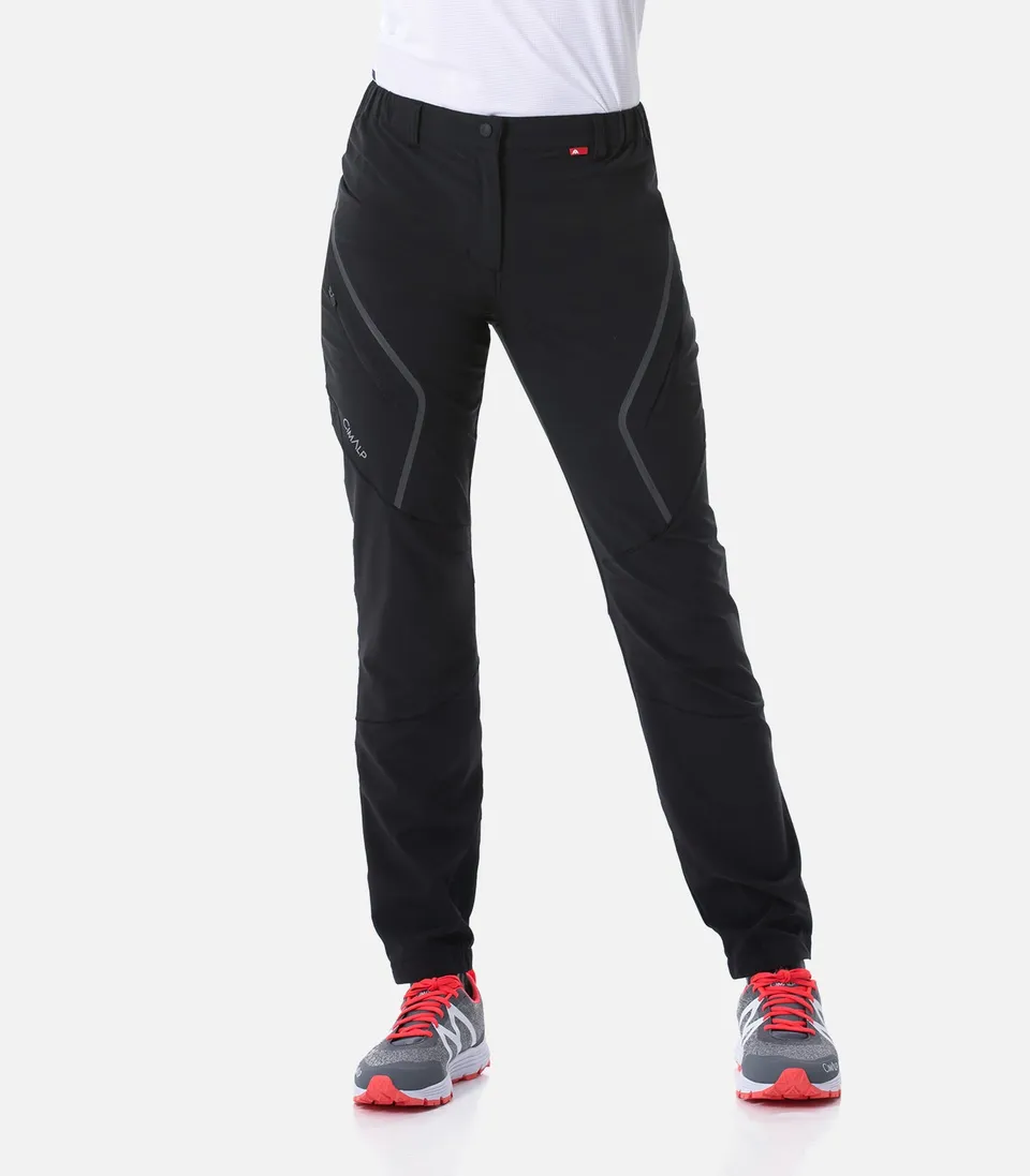 cimalp-fast-3-f-pantalon-randonn-e-femme-noir-stretch image 1