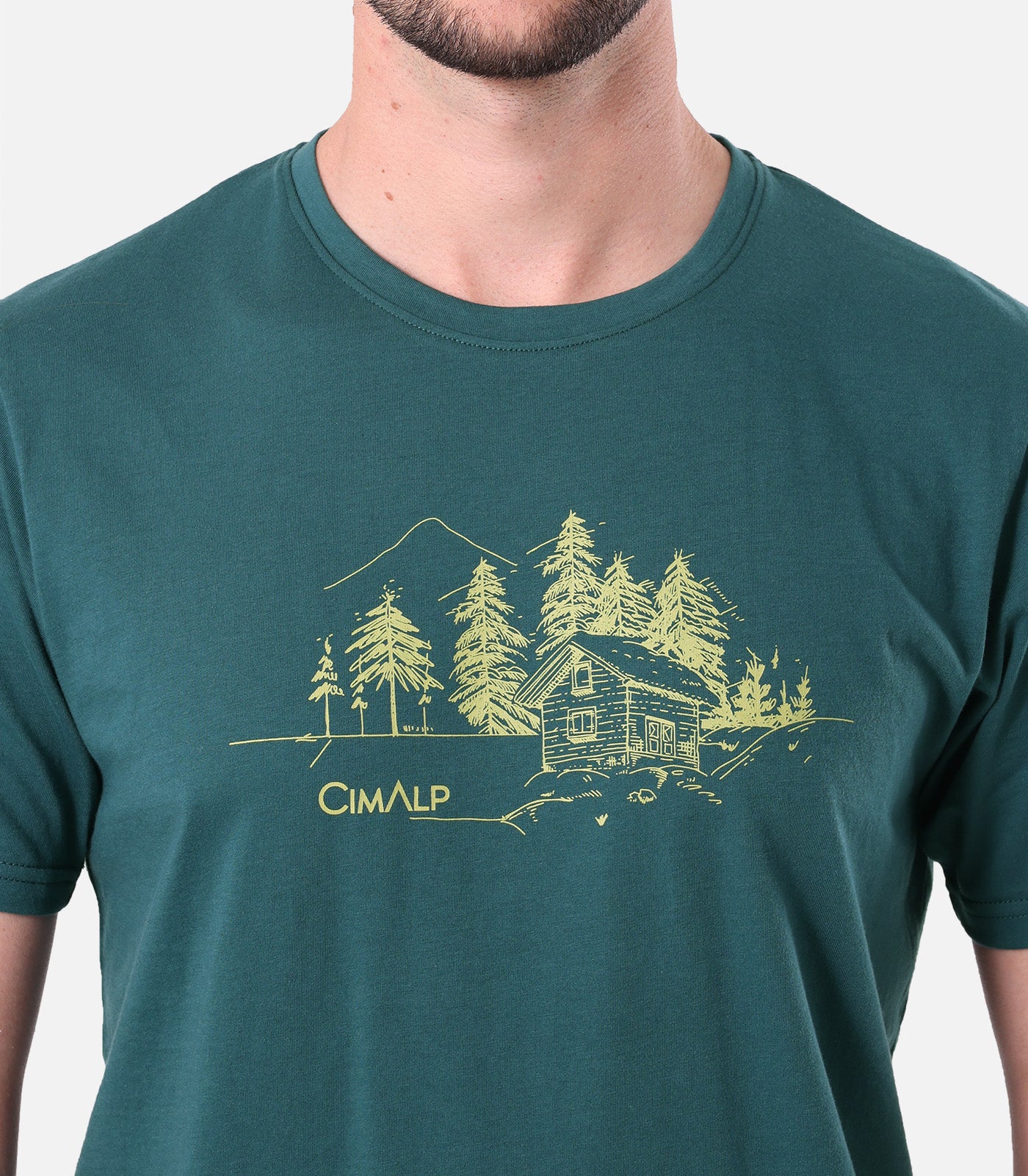 cimalp-shelter-h-t-shirt-randonn-e-homme-vert-anti-odeurs-upf-30 image 4