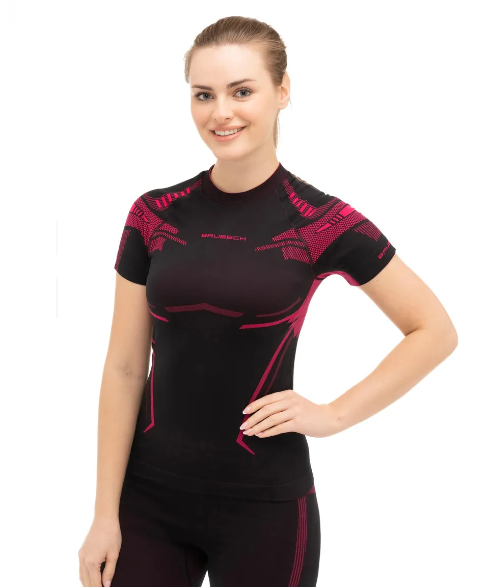 brubeck-dry-t-shirt-thermoactif-femme-manche-courte image 1