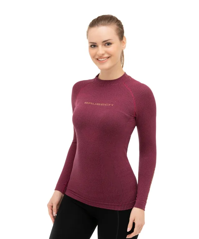 brubeck-3d-pro-t-shirt-running-femme-manches-longues-thermo image 1