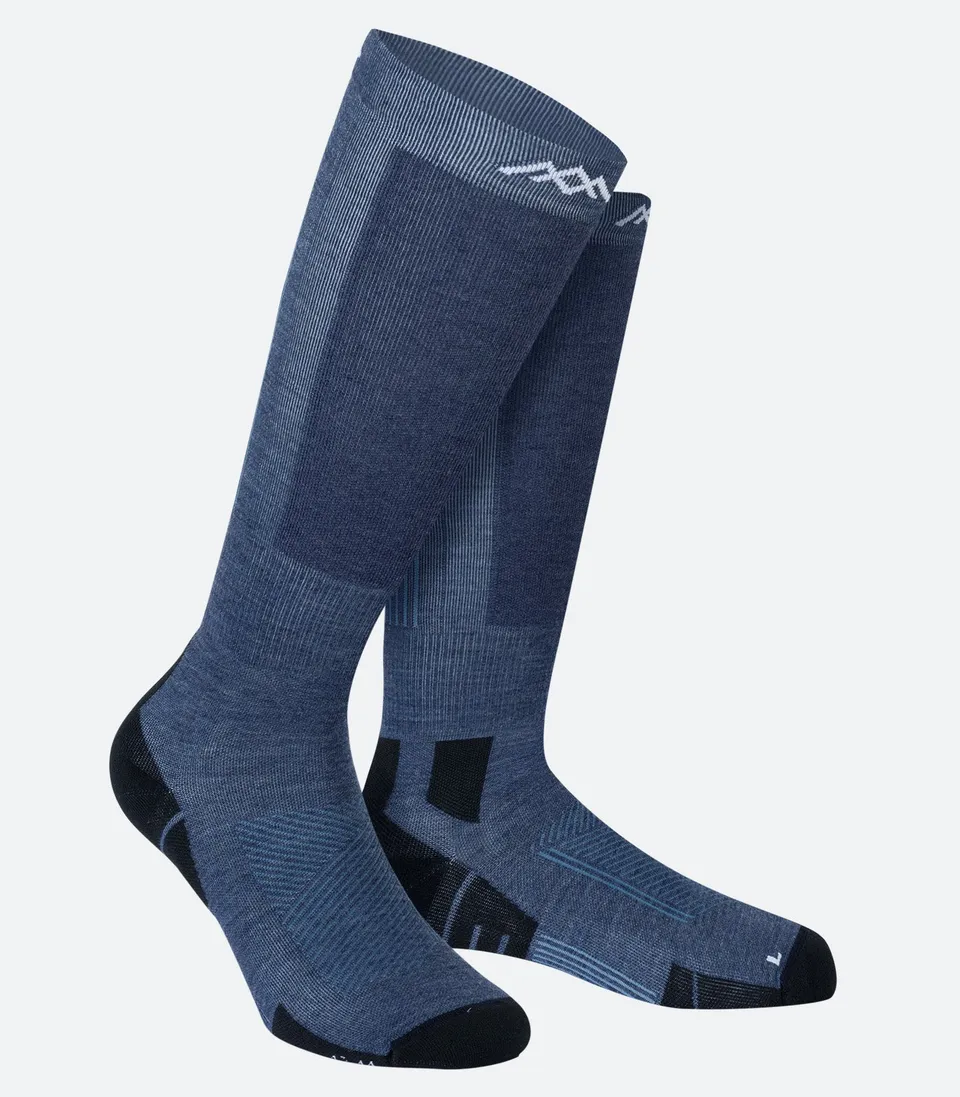 cimalp-alpine-chaussettes-de-ski-m-rinos-gris-chaud image 1