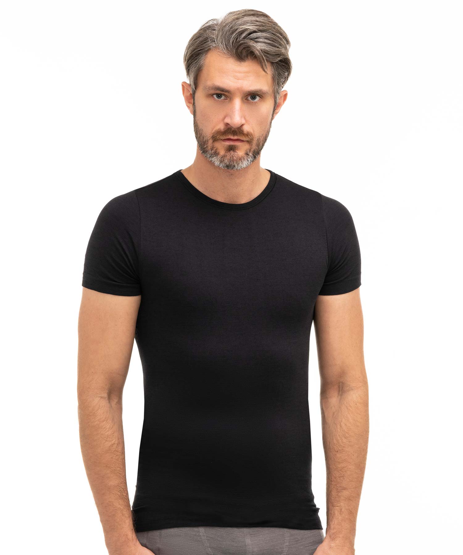 brubeck-comfort-wool-t-shirt-thermique-homme-m-rinos-manches-courtes image 1