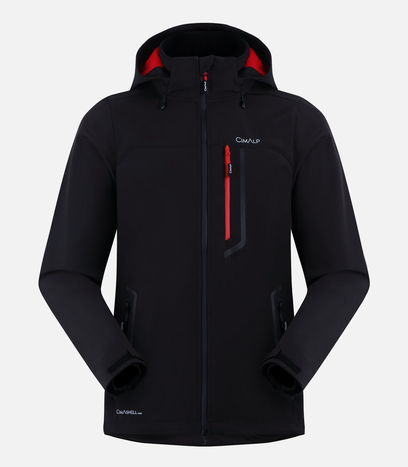 cimalp-dynamic-6-h-veste-softshell-homme-rouge-stretch image 2