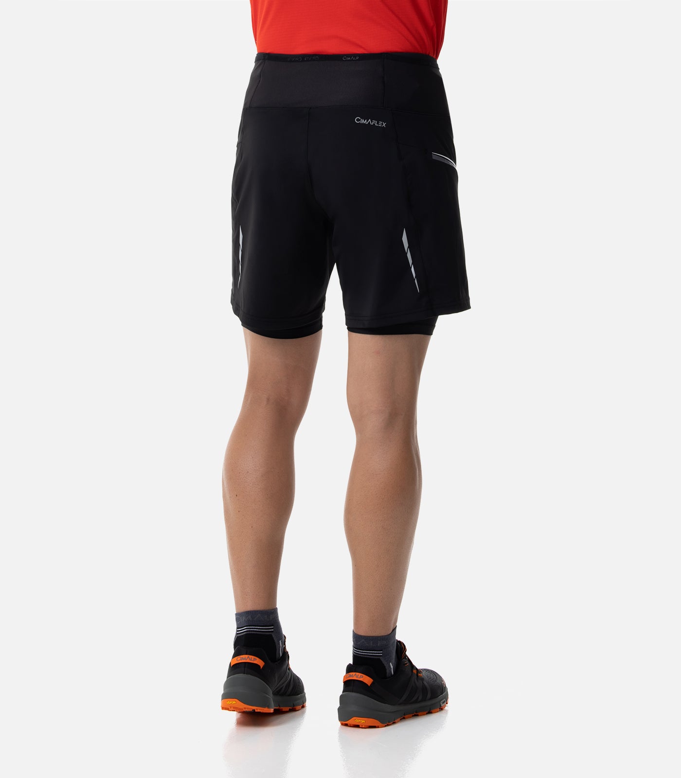 cimalp-aoste-2-h-short-trail-homme-noir-stretch image 4