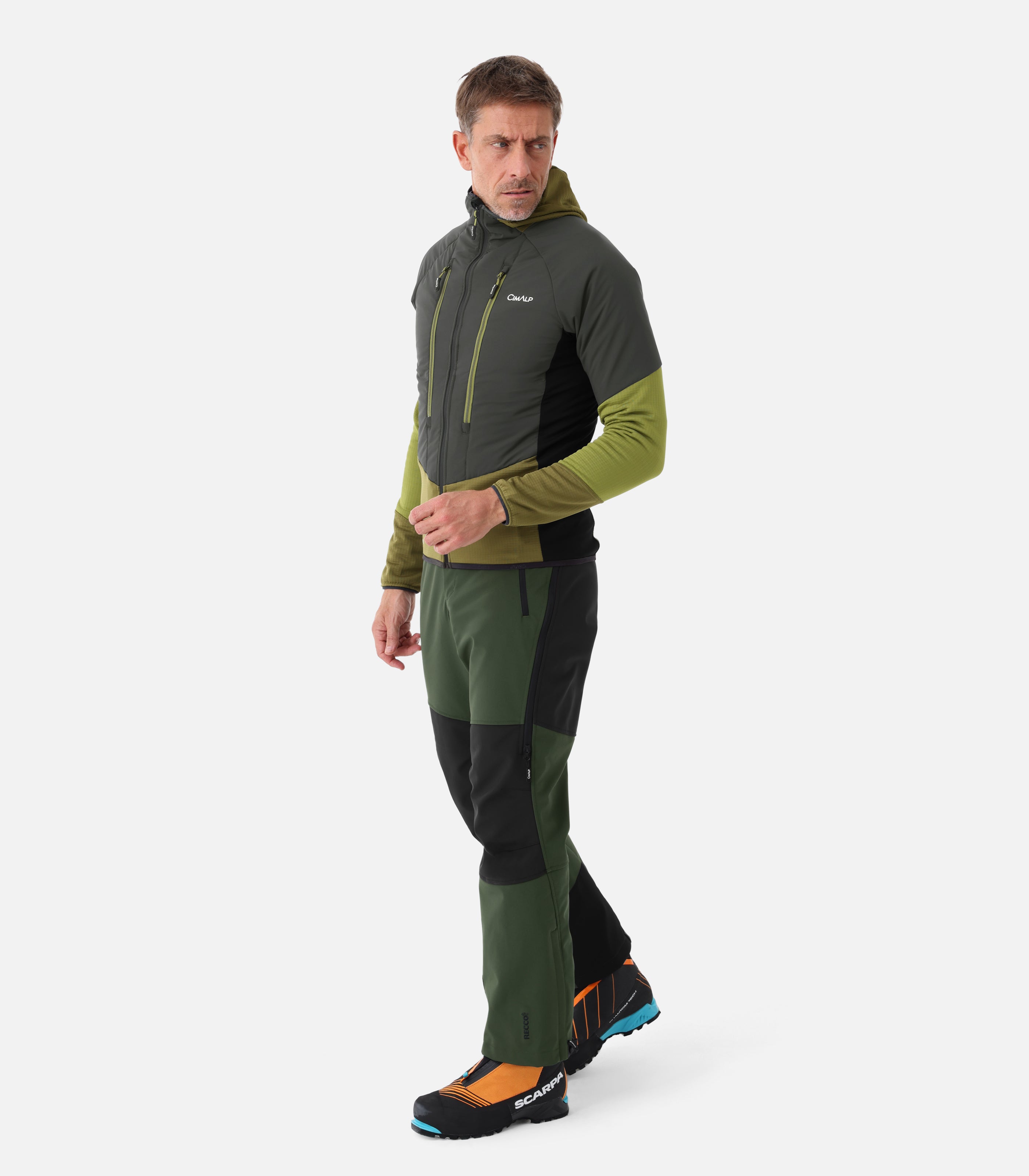 cimalp-baretti-2-h-polaire-homme-primaloft-vert-olive image 7