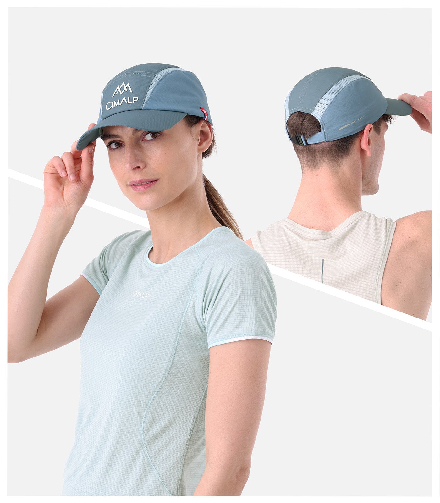 cimalp-trail-cap-2-casquette-trail-bleu-gris-taille-u image 7