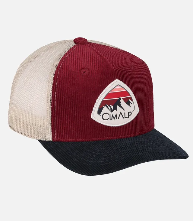 cimalp-trucker-cap-velours-casquette-randonn-e-vert-olive image 1