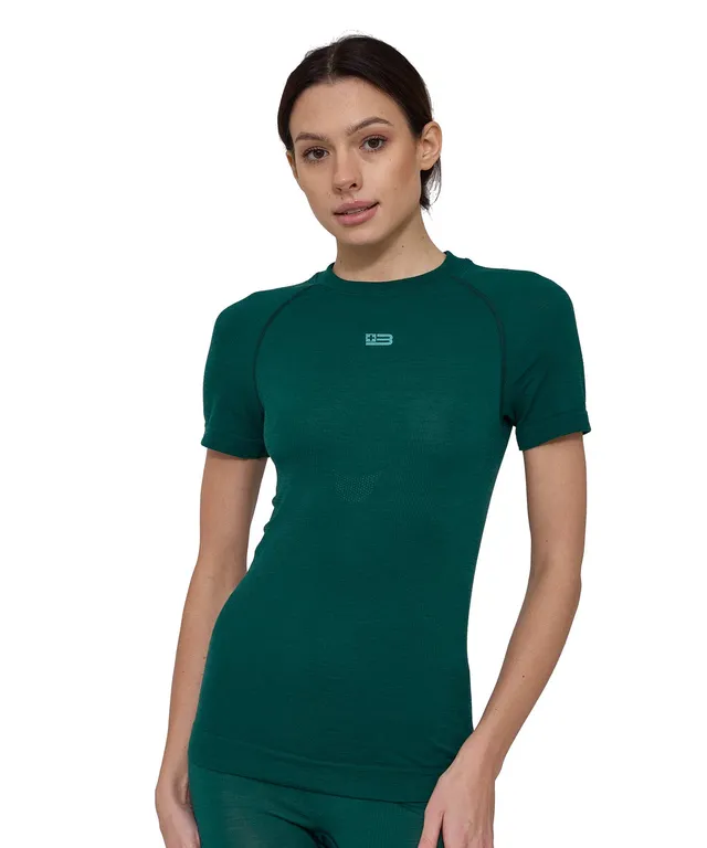 brubeck-active-merino-femme-t-shirt-m-rinos-manches-courtes image 1