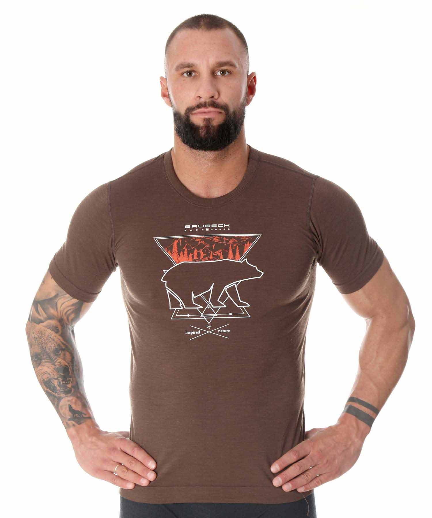 brubeck-outdoor-wool-t-shirt-m-rinos-homme-manches-courtes image 1