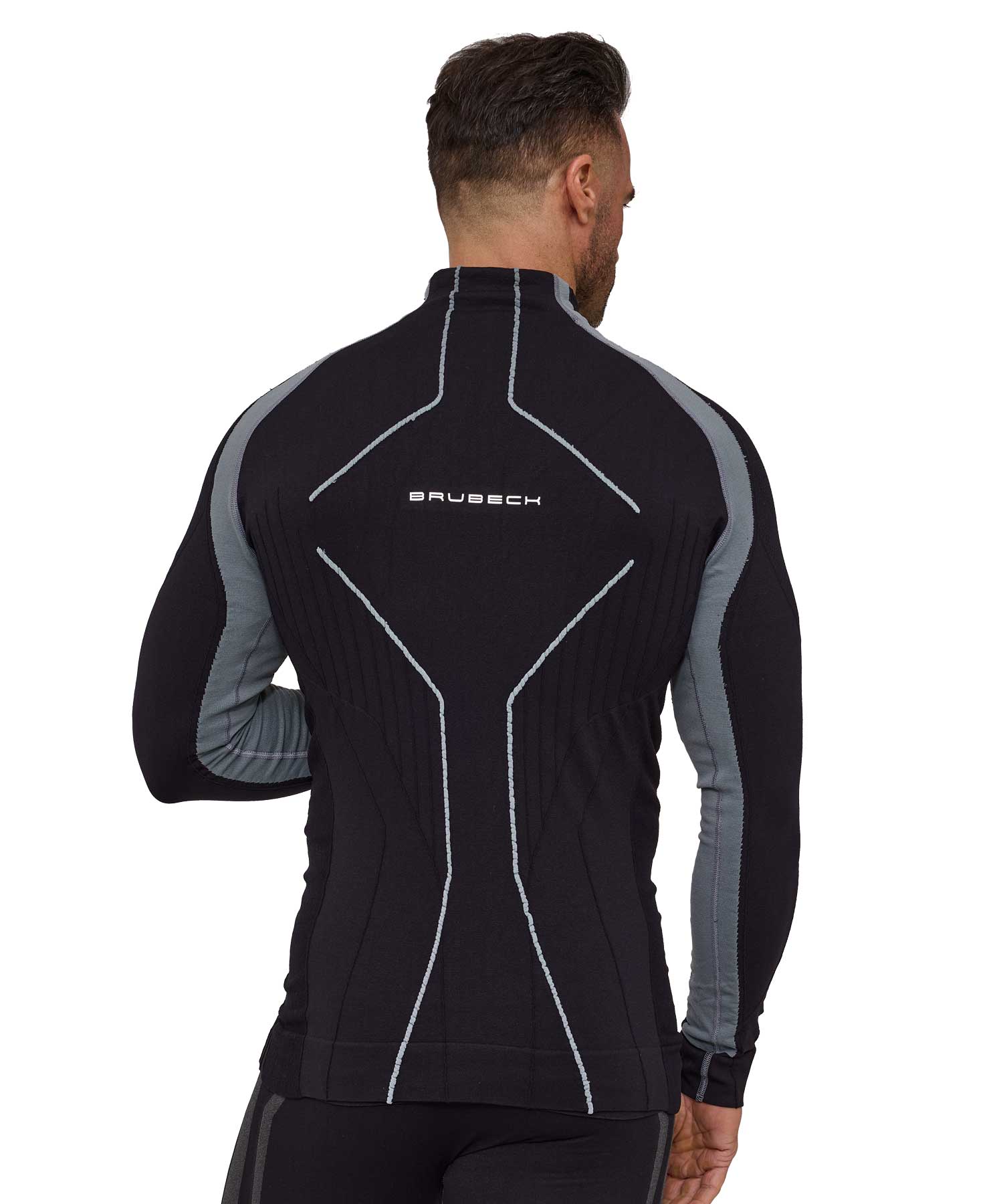 brubeck-athletic-active-pro-sweat-zipp-homme-thermique image 6